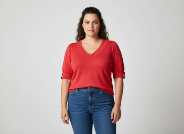 sweter w pandy: Marks & Spencer, Светр жіночий, розмір 4XL