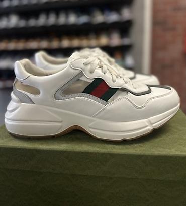 krosovka: Gucci, Ölçü: 35, rəng - Ağ, İşlənmiş — 5