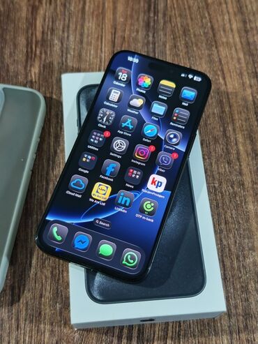 Apple iPhone: Apple iPhone iPhone 15 Pro Max, 256 GB, Black Titanium — 11