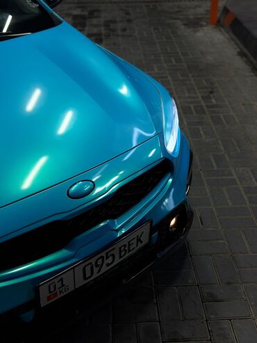 Обвес: Комплект Kia, 2019 г., цвет - Голубой, Б/у — 3