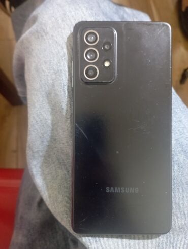 sade samsung: Samsung Galaxy A52, 512 GB, rəng - Yaşıl, Qırıq