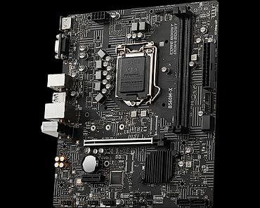 core: Материнская плата для ПК, Б/у, MSI, LGA1200, Micro-ATX — 1