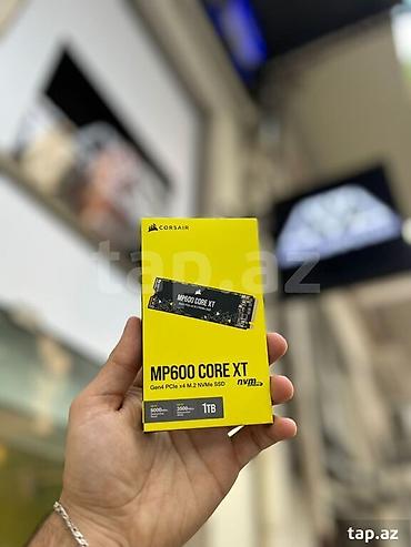 ssd 240gb: SSD Corsair MP600 CORE XT 1TB NVMe M.2 🔋Rəqəmsal Saxlama Tutumu: 1 TB — 1