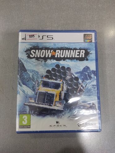 snow runner: Ps5 üçün snow runner oyun diski. Tam yeni, original bağlamadadır. -
