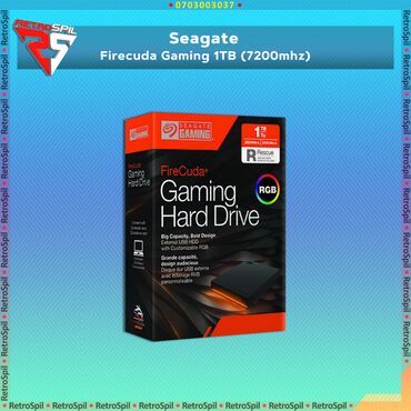 komputer oyun diskleri: Xarici Sərt disk (HDD) Western Digital (WD), 1 TB, 7200 RPM, 2.5", Yeni