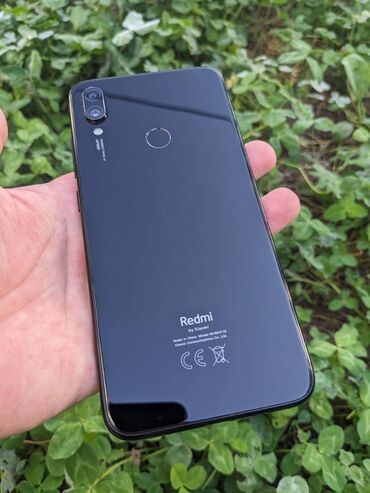 купить телефон redmi note 7: Redmi, Redmi Note 7, Колдонулган, 64 ГБ, түсү - Кара, 2 SIM
