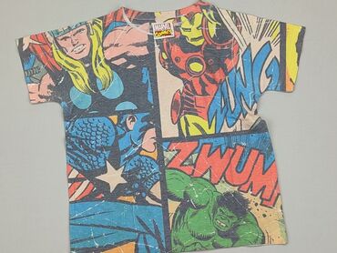 marvel koszulka: Koszulka, Marvel, 5-6 lat, 110-116 cm, stan - Zadowalający