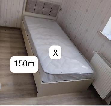 matras ortopedik: Tək nəfərlik çarpayı və döşək dəsti - Ölçü: təxmini 90x200 sm (tək — 1