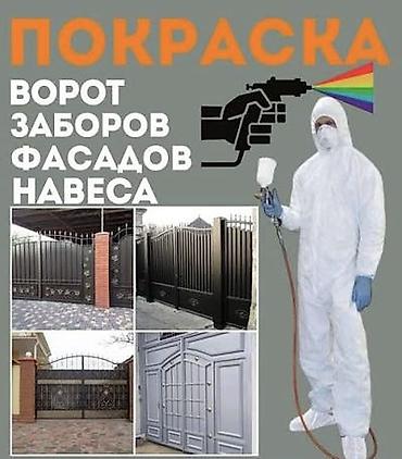 ворота на дом: Занимаемся покраской любых видов — 1