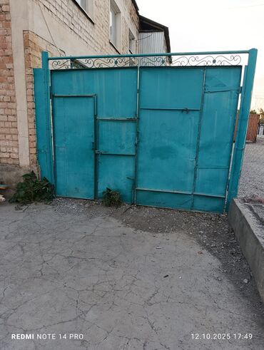 дверь метал: Распашные ворота Стальные
