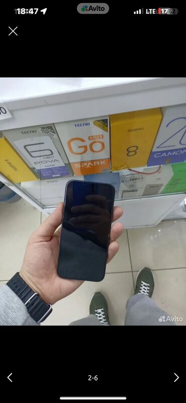 iphone 10 цена в бишкеке: IPhone 15, Колдонулган, 128 ГБ, Jet Black, 88 %