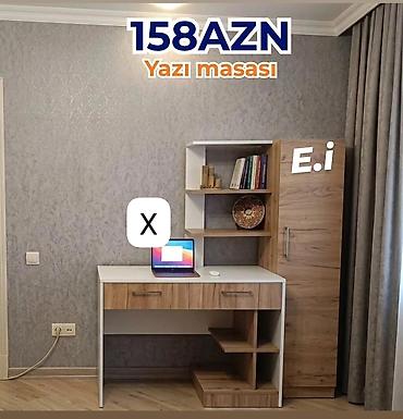 demir stolar: Düz masa, Stulsuz, Polkalı, Siyirməli, Teksturalı laminat — 1