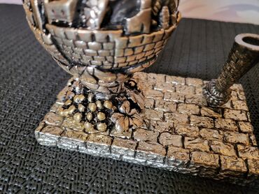 Ostali kućni dekor: Globus vintaz Jerusalim,rucna obrada. Figura maksimalno ocuvana,pun — 6