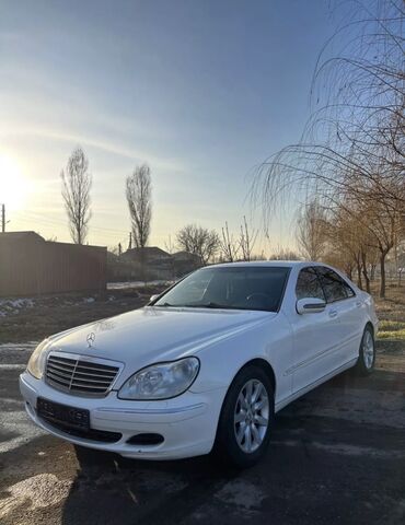 мерседес бенс s клас: Mercedes-Benz S-Class: 2003 г., 3.7 л, Автомат, Газ, Седан