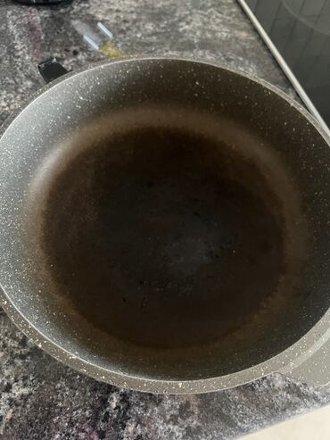 чугунная посуда бишкек: Сковородка из камня Мечта. Б/у. Диаметр 30 см