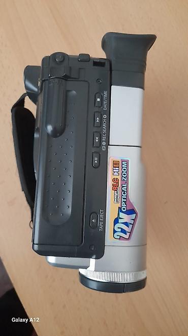 Videokameralar: Samsung VP-W90 Hi8 (8mm) videokamera Xüsusiyyətlər: - Kaset formatı — 3