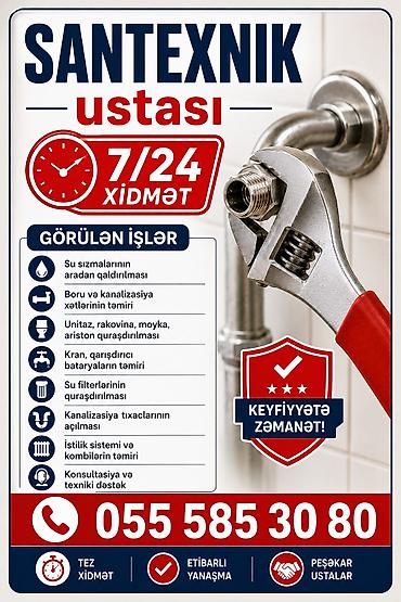 фильтр для воды баку: Santexnik islerinin munasib qiymetle gorulmesi — 2