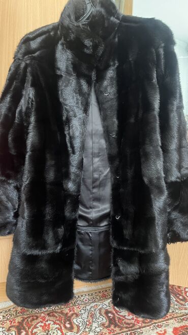 Шубы: Шуба, Норка, 4XL (EU 48)