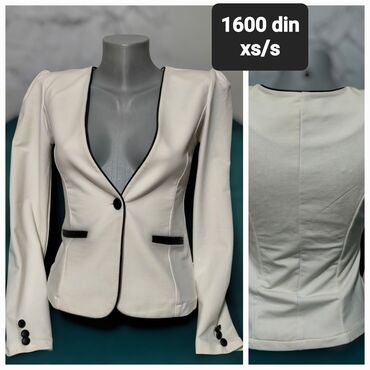 sakoi ženski: 0101 Brand, XS (EU 34), Pamuk, Jednobojni