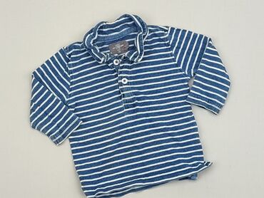 bluzka dla chłopca w kropki: Bluzka, H&M, 3-6 m, stan - Dobry