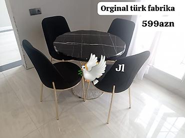 2 el masa ayagi: Mətbəx üçün, Yeni, 4 stul — 1