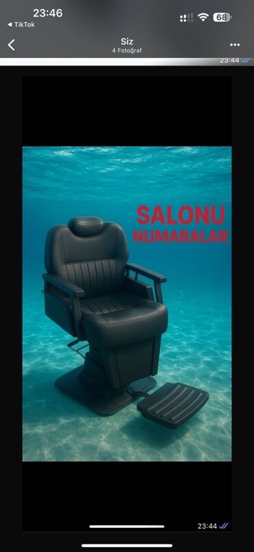 Salon, tibbi kreslolar: Yeni, Saş kəsimi kreslosu — 7