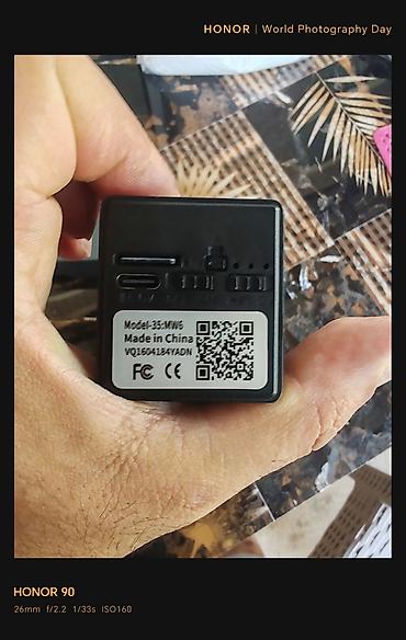 Mini Wi‑Fi kamera – HD görüntü və uzaqdan izləmə Xüsusiyyətlər: -