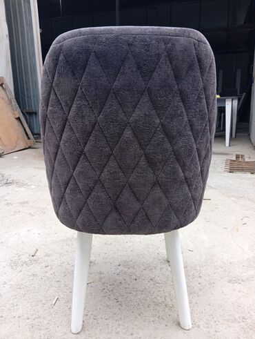 Stullar: Mətbəx üçün, Qatlanmayan, rəng - Boz Stul — 1