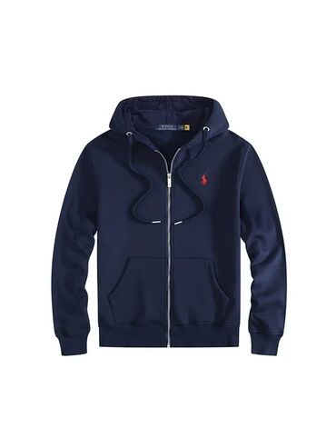 одежда мужской: Мужская толстовка, M (EU 38), Polo Ralph Lauren, Новый, цвет - Синий, Платная доставка