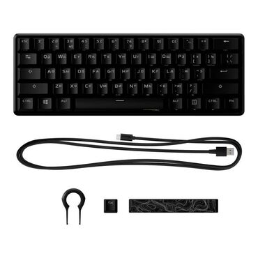 hyperx cloud core: Клавиатура, HyperX, Механическая, Размер: 60%