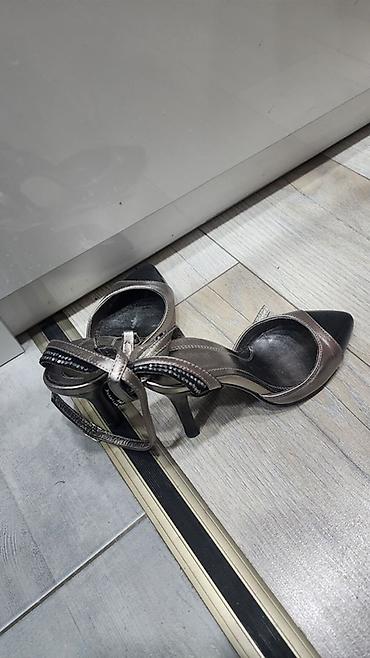 сумка лонгчамп: Туфли, 35, Michael Kors, Б/у, цвет - Черный — 1