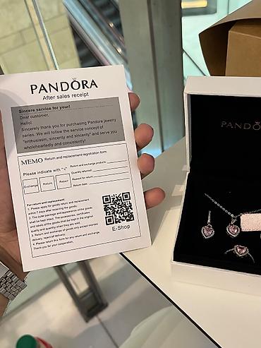 pandora qutu: Dəstə daxildir: Boyunbağı, Pandora, 925 Əyar — 5