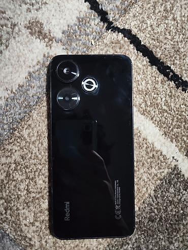 red: Redmi, Redmi 13, Б/у, 128 ГБ, цвет - Черный, 1 SIM, 2 SIM — 2