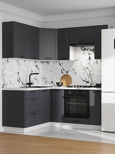 silver kitchen: Кухонный набор на заказ, ЛДСП, До 7 дней, Бесплатная доставка, Дизайн, проект, Установка, сборка, Гарантия — 8