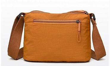 Другие сумки: Сумка через плечо, горчичный цвет и светло‑серая горчичный — 3