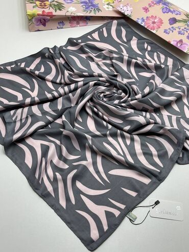Платки: 📣📣 Новый платки 🔥🔥🔥🔥 🧣🧣Рамер : 90:90 см 🧣🧣Материал : 100% silk — 5