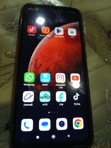 fly телефон без камеры: Redmi 9C, 64 GB, rəng - Göy
