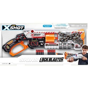 Oyuncaqlar: X-shot firmasina aid olan silahdir 16 gulleden ibaretdir. Silahin