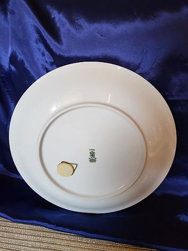 paviljoni forma ideale: Tanjir za na zid 1960 do 1970god.Bavaria. Tanjir porcelan Schumann — 8