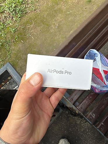 iphone qulaqliq: İşlənmiş Simsiz (Bluetooth) Qulaqcıqlar, Apple, rəng - Ağ — 1