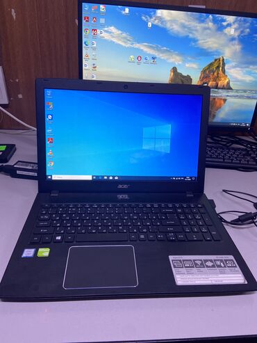 acer aspire e5 e15 575g: Ноутбук, Acer, 8 ГБ ОЗУ, 15.6 ", Б/у, Для несложных задач, память HDD + SSD