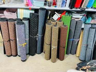 Грязезащитные и придверные коврики: Придверный коврик Новый, Внутренний, Прямоугольный, цвет - Зеленый — 7