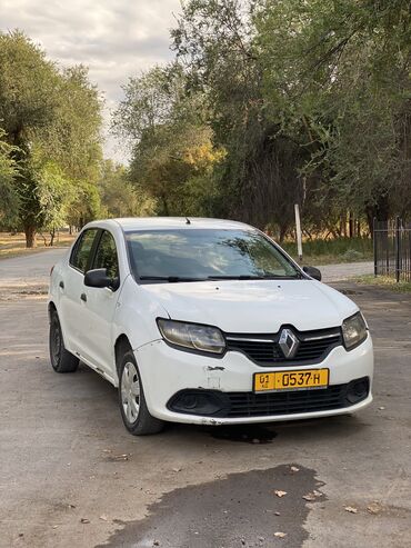 жеңил жүк ташуучу унаалар: Renault Logan: 2017 г., 1.6 л, Механика, Газ, Седан