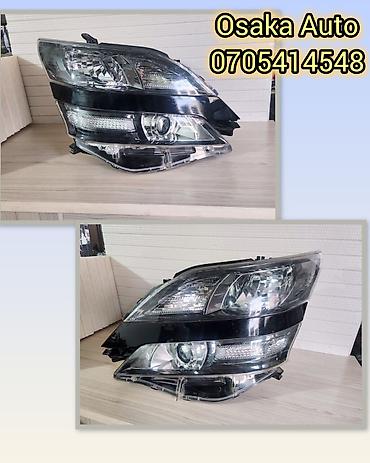 osaka: Комплект передних фар Toyota 2010 г., Б/у, Оригинал, Япония — 1