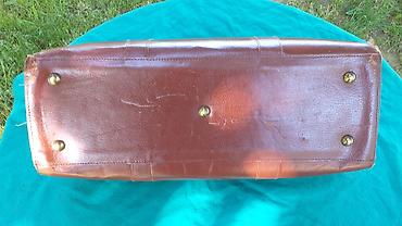 Ostali predmeti za umetnost i kolekcionarstvo: Obijačke tašne model "Alo Bing kako brat" Kožna tašna starinski model — 12