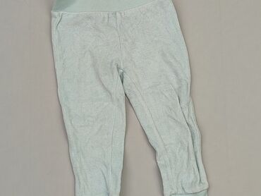 turkusowe spodnie: Sweatpants, 12-18 months, condition - Very good