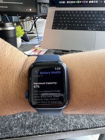 apple watch 5 бишкек цена: Apple Watch (серия с квадратным дисплеем, алюминий, цвет