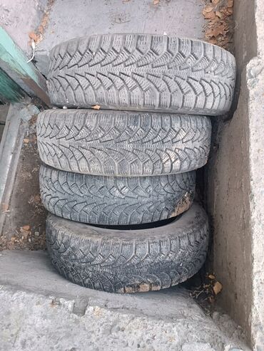 14 шины зимние: Шиналар 185 / 65 / R 15, Кыш, Колдонулган, Комплект, Жеңил унаалар, Орусия