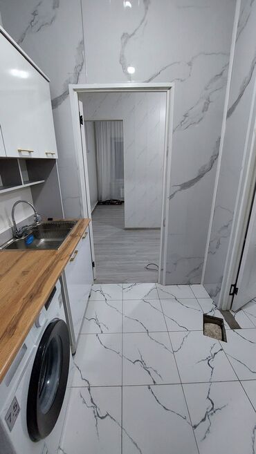 сдаю дом город кант: 40 м², 2 комнаты, Утепленный, Евроремонт, Забор, огорожен