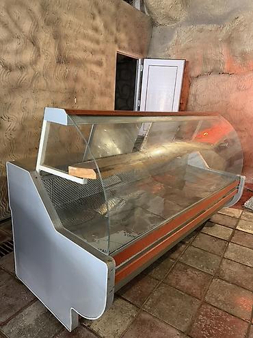 kompressor satilir: Mağaza vitrin,soyuducu vitrin - Ön hissəsi qabarıq temperli şüşədən — 2